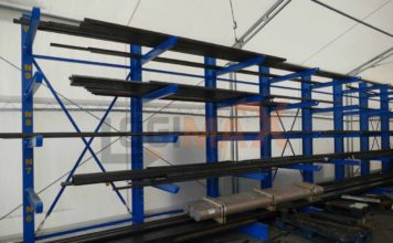 Sposób na materiały ponadgabarytowe i dłużycowe… regały wspornikowe