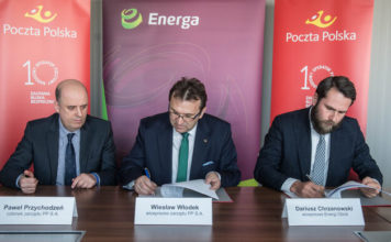 Elektromobilność – to hasło przyświeca Poczcie Polskiej i Enerdze